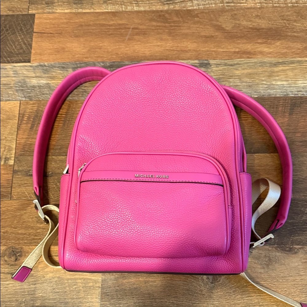 Michael Kors Fuchsia Medium Backpack